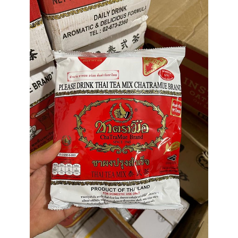 

Thai Tea ChaTraMue 400Gr Import Thailand