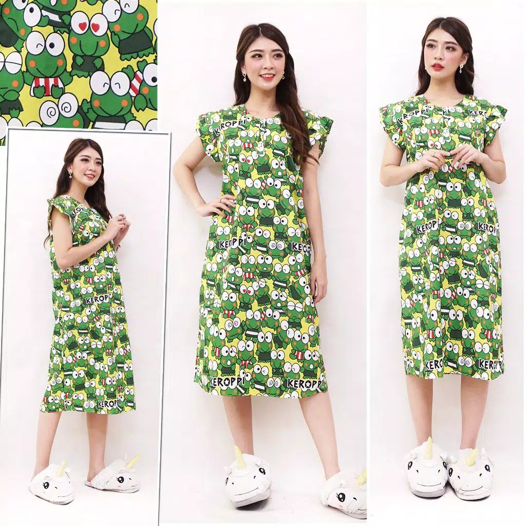 BJ-Piyama Dress Wanita Dewasa Murah