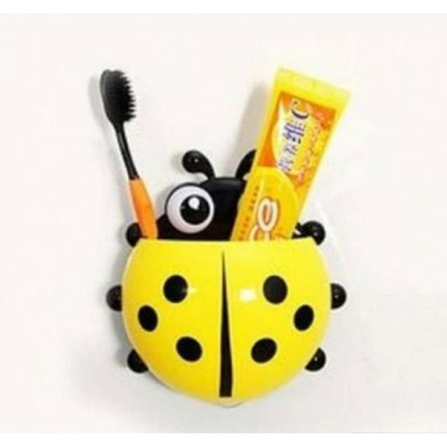 Aksesoris kamar mandi - tempat peralatan sabun dan sikat gigi holder