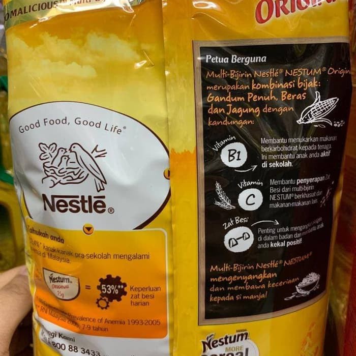 Nestle Nestum Original / Madu 500 Gram