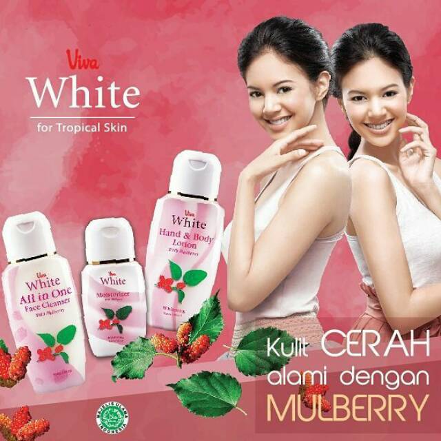 Hand and Body Lotion Mulberry Viva White Cosmetics