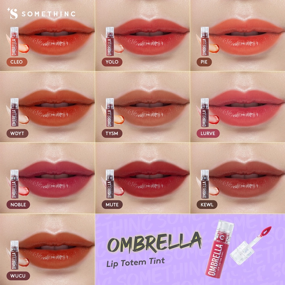 ❤ BELIA ❤ SOMETHINC OMBRELLA Lip Totem Tint | Lip Tint Bibir | Make Up Bibir | BPOM