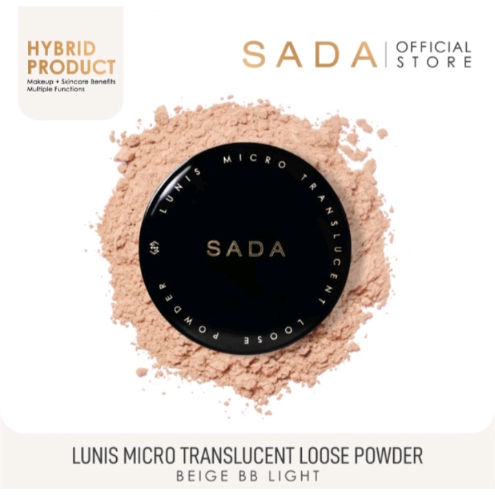 SADA Lunis Loose Powder / Bedak Tabur SADA