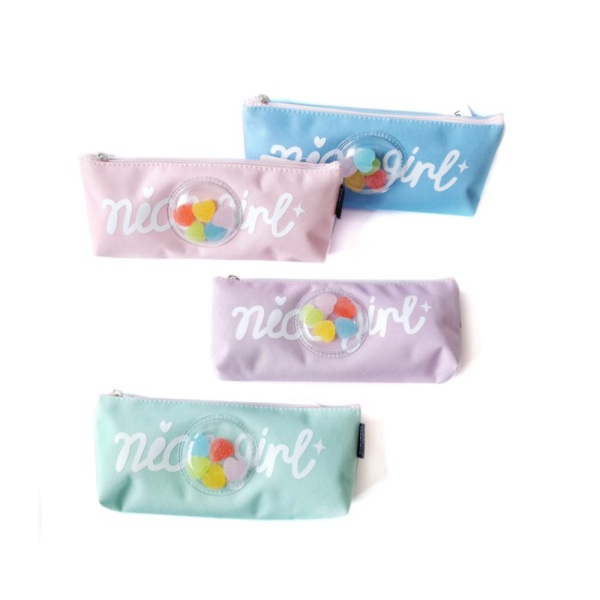 

Jual LANGUO Nice Girl Pencil Case Tempat Pensil - Blue Berkualitas