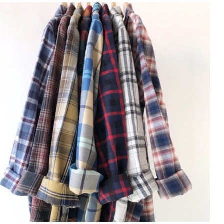 Kemeja Flanel  by tatum.id