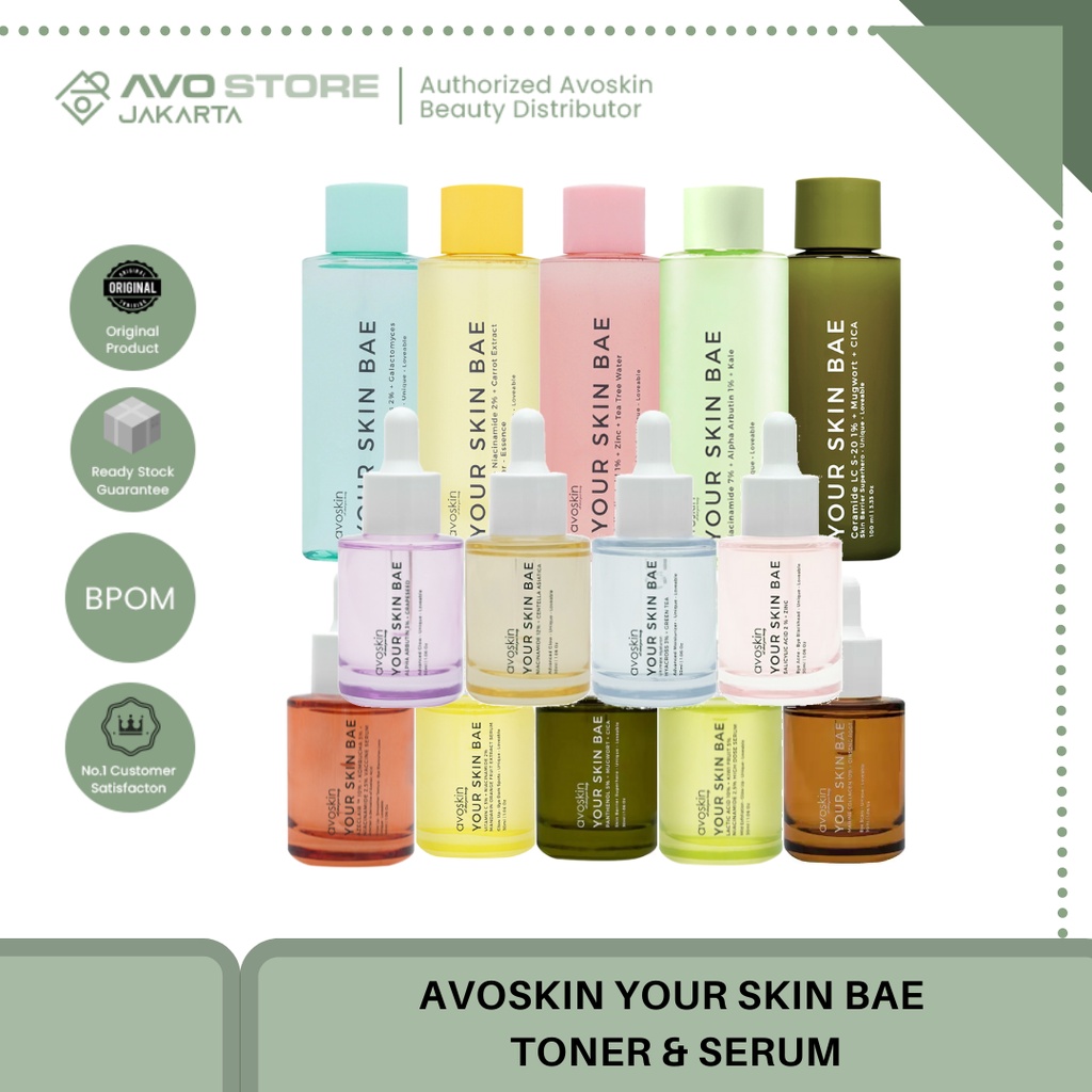 Jual Avoskin Your Skin BAE - YSB Series All Variant Indonesia|Shopee ...