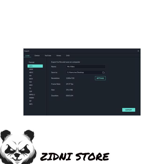 SOFTWARE APLIKASI SWA126 WONDERSHARE FILMORA 9 2019 ORIGINAL