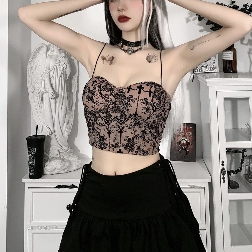 Sexy Aesthetic Grunge Crop Top 8492 (S/M/L)