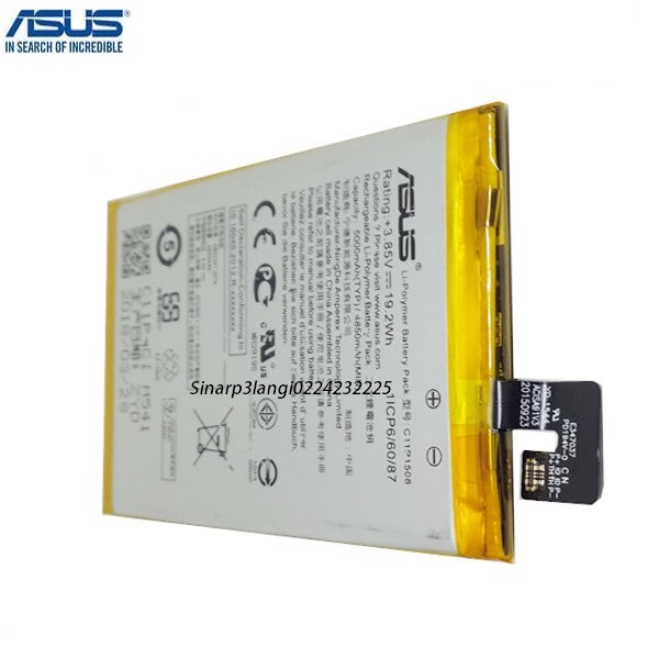 Battery Batere Batre Baterai Asus Zenfone Max ZC550KL Z010D C11P1508 Ori