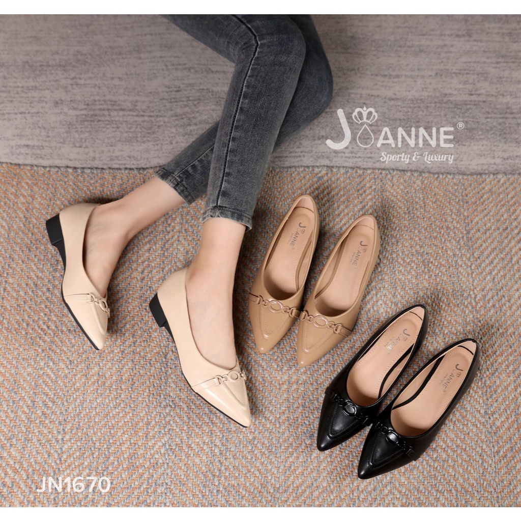 JOANNE Pump Heels Shoes Sepatu Kerja #JN1670 ORIGINAL