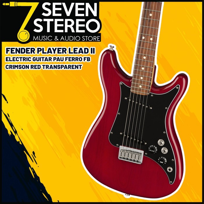 Fender Player Lead II - Crimson Red Transparent