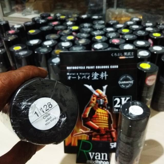 

Pilox cat samurai clear 128 / pernis kilat dan pernis doff clear doff clear 2k01p 300ml