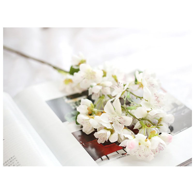 Bunga Artifisial / Bunga Simulasi - Bunga Sakura Sutra Branch P52