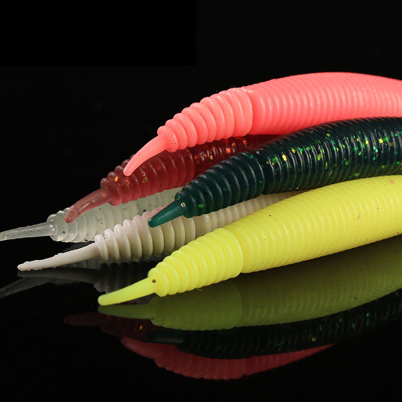 1Pcs Softworm Umpan Pancing Luminous 10cm 7.5g Swimbait Fishing Lure Umpan lembut Jigging Kail Bass Wobbler Jigging Tackle