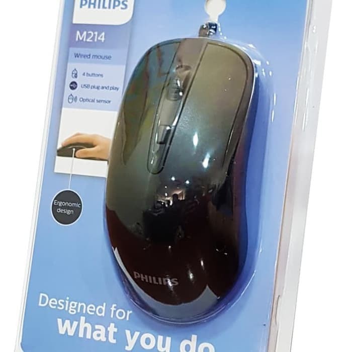 Mouse Usb Philips M214 (Cable)