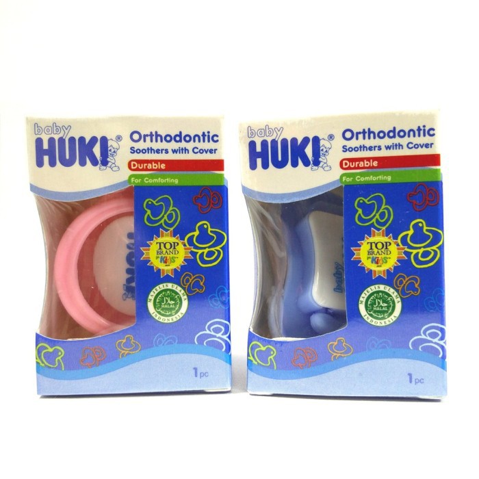 Huki Orthodonic Soother With Cover