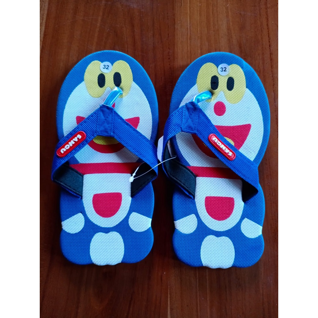 Sandal anak karakter DORAEMON sandal kartun