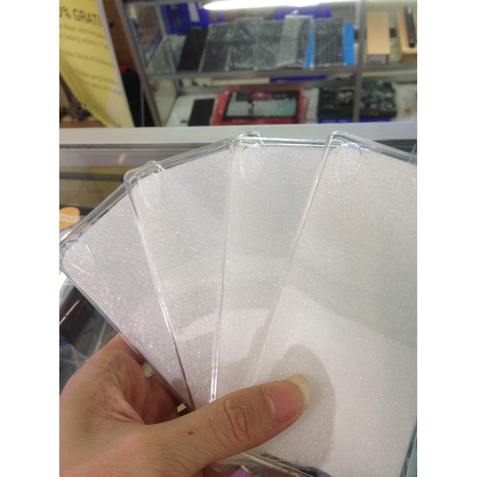 Silikon karet tebal bening Clear kondom sarung pelindung Iphone 7 plus