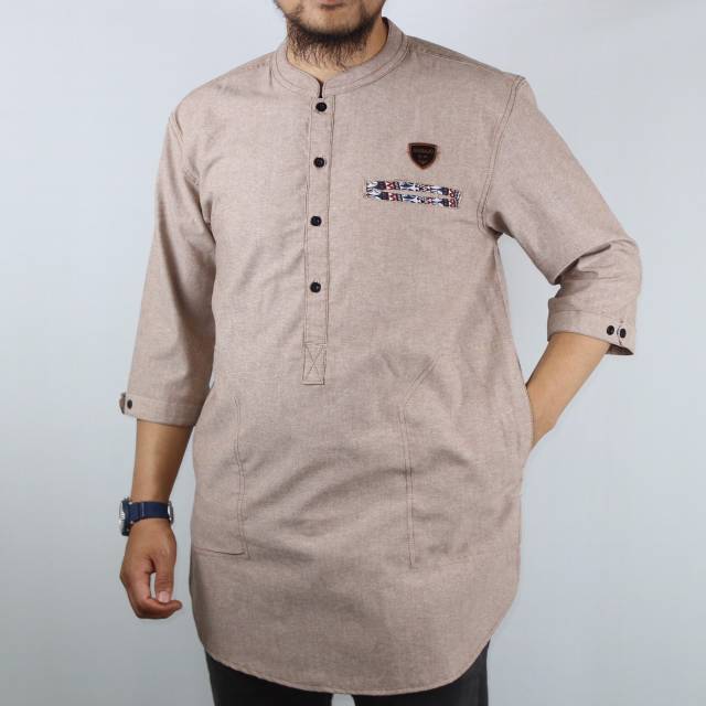 kurta pakistan marajo original premium dengan bahan oxford jahitan rapi tampil elegant sunnah muslim