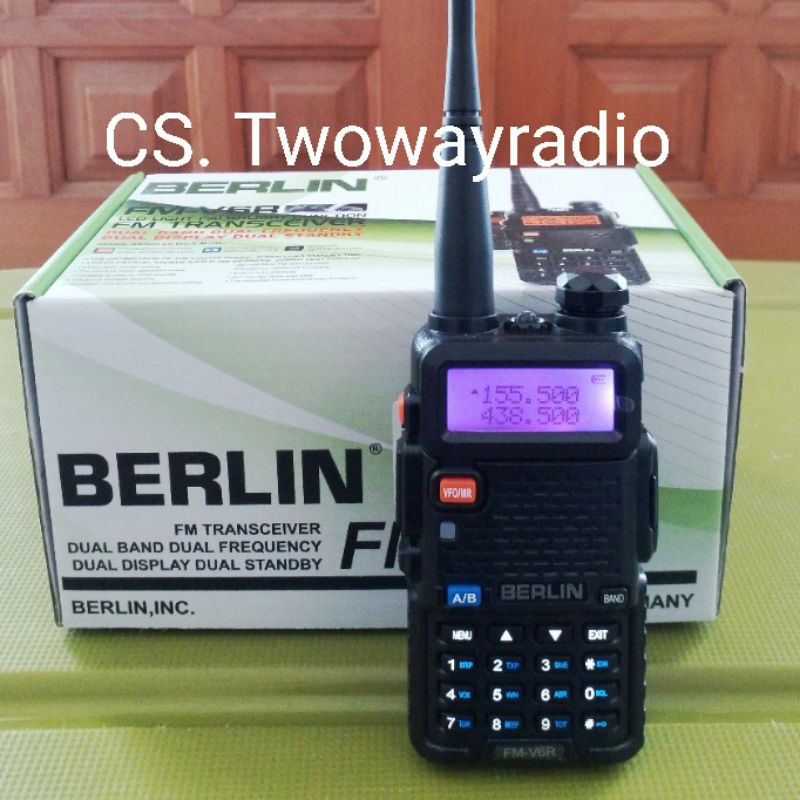 Berlin FM-V6R Handy Talky Dual Band HT FM V-6R  UV-6R alternatif HT Baofeng UV5R UV5