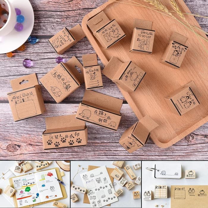 Wooden Stamp - Planner Stamp Series