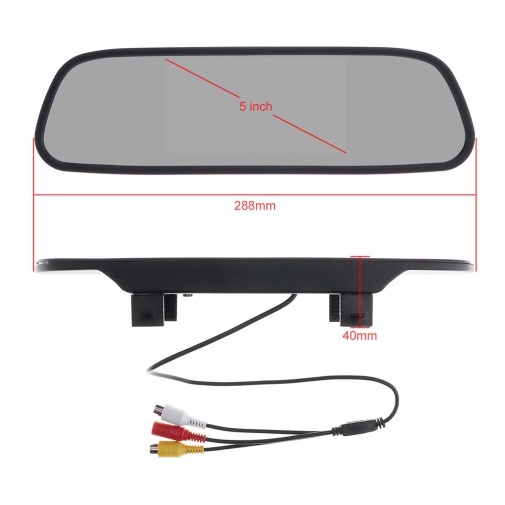 Spion Monitor Mobil / TFT LCD Color Monitor 5 inchi....