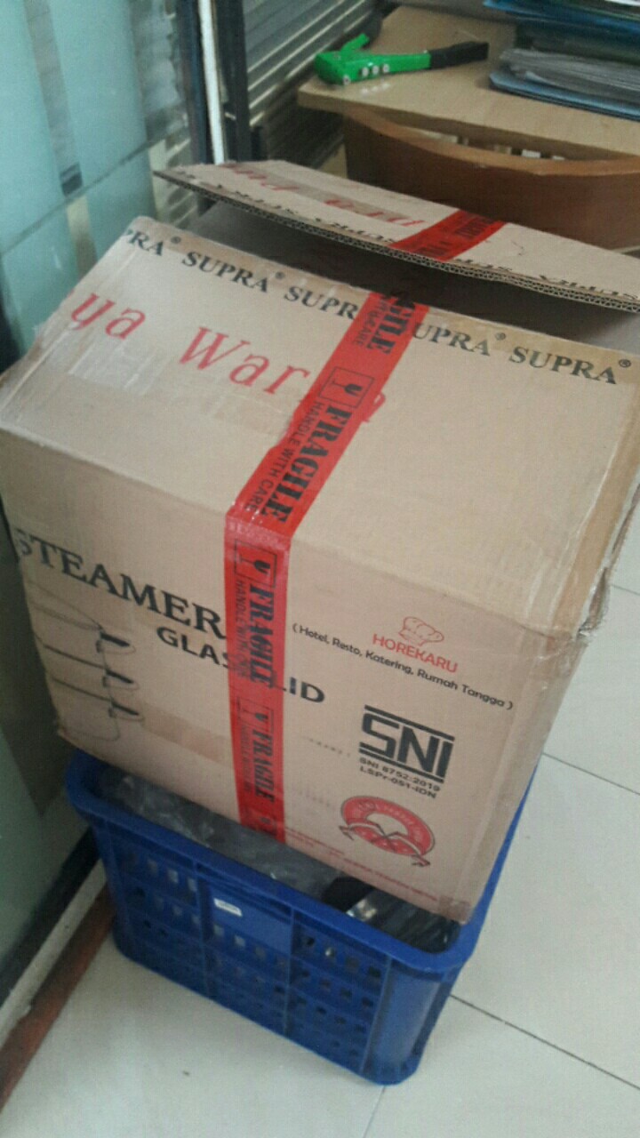 Supra Super Steamer 40 Cm 3 Susun / Panci Kukus / Panci Susun Stainles