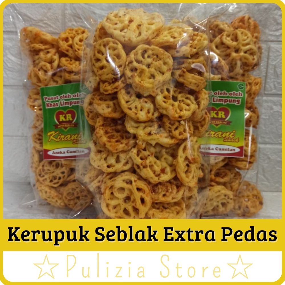 

KERUPUK SEBLAK BAWANG PEDAS / KERUPUK CABE GURIH