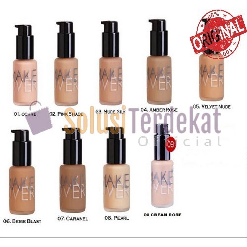 liquid matte foundation make over