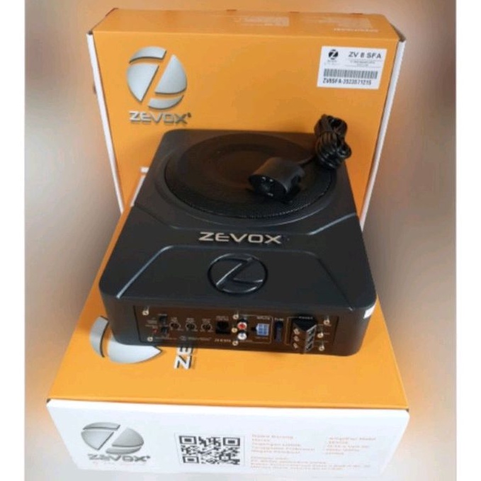 Subwoofer Kolong ZEVOX Sub Kolong ZEVOX Sub kolong Aktiv ZEVOX 8 inch