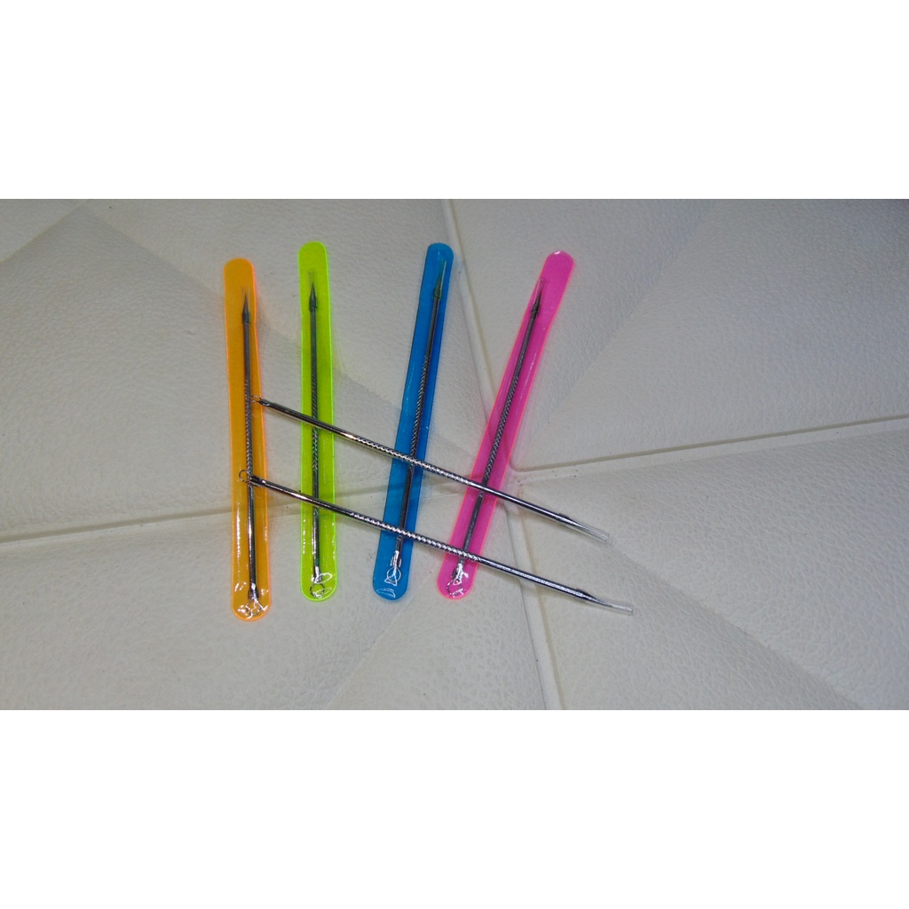 SS - 1Pcs Ecer Pinset Komedo Tusuk / Pinset Jerawat / Pemencet jerawat