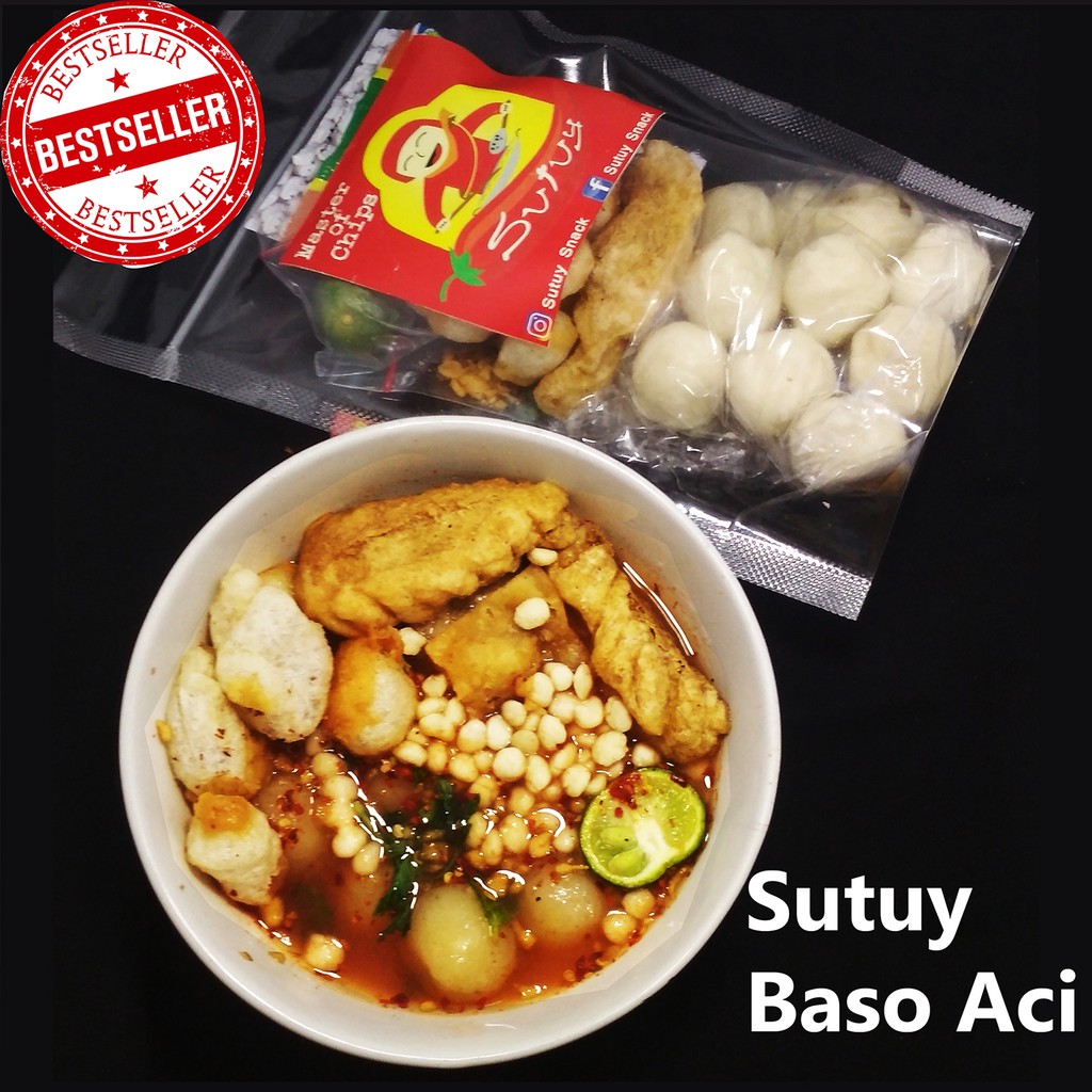 SUTUY BASO  ACI  PAKET RESELLER ISI LEMAK SAPI CILOK KUAH 