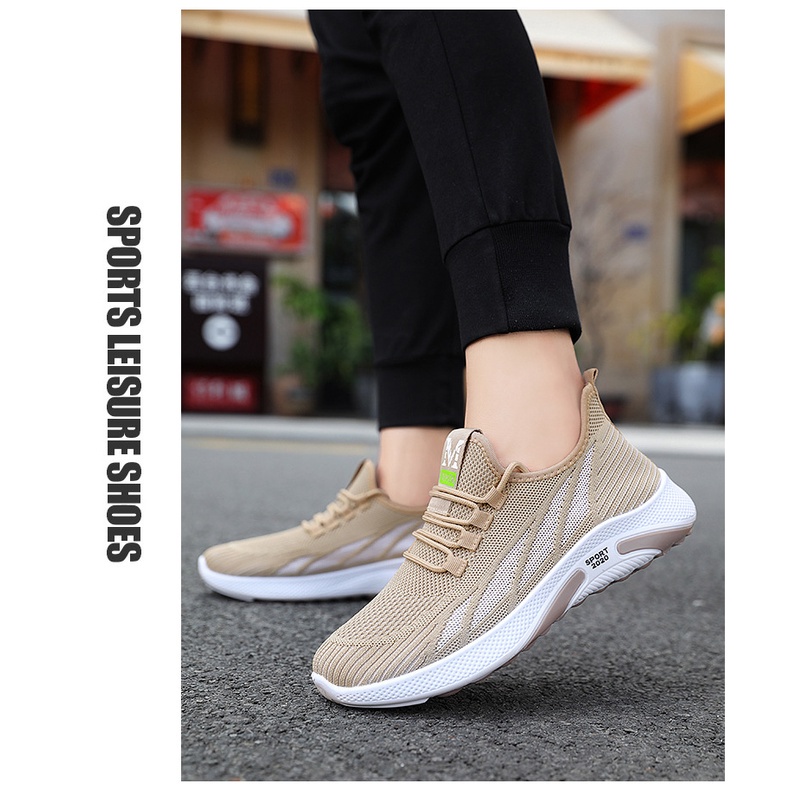 [ PRODUK IMPORT 100% ] Sepatu Sneaker Pria Import Shining Run AK15-1 Running Shoes - Sneaker Kasual Santai