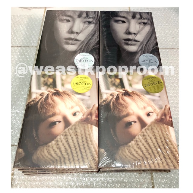 (READY) TAEYEON - PURPOSE REPACKAGE + Poster