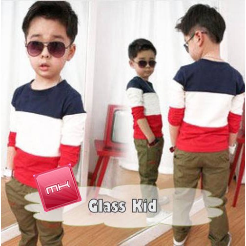 Promo Baju Anak Laki - Laki Rajut Halus Glass Kids