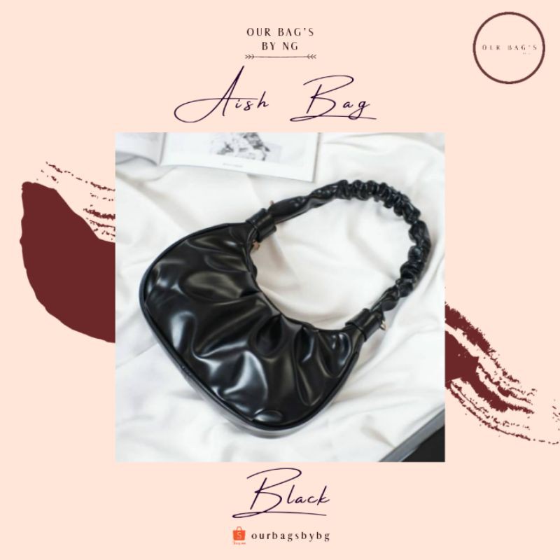 AISH BAG/SHOULDER BAG/TAS PUNDAK/TAS KETEK/TAS KEKINIAN/ TAS CROCO/TAS MURAH/TAS CEWE