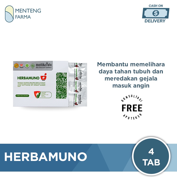 Herbamuno 4 Tablet - Multivitamin Dengan Kandungan Alami