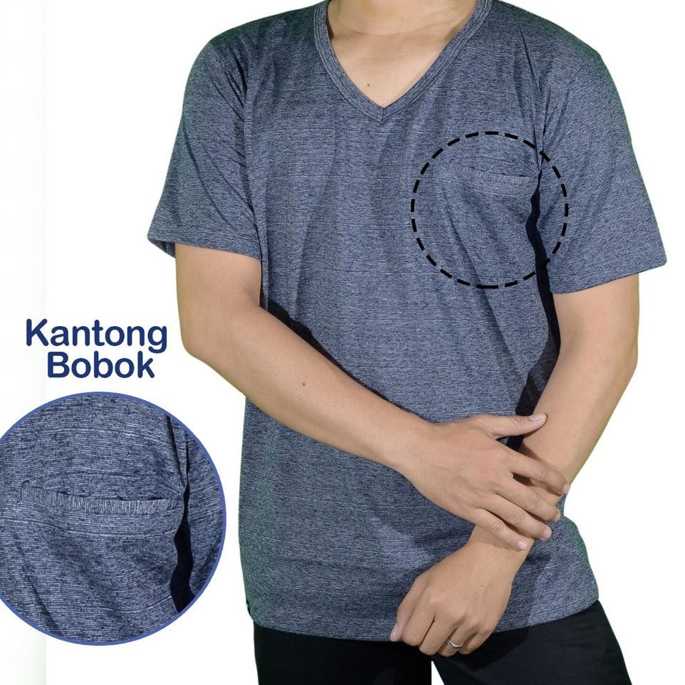 Jual Full Ok Muscle Fit Kaos Pendek Saku T-Shirt MF - Davinci Saku Bobok ##  | Shopee Indonesia