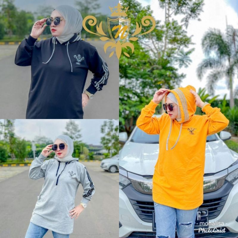 Atasan Narra Hoodie by MONALISA Original