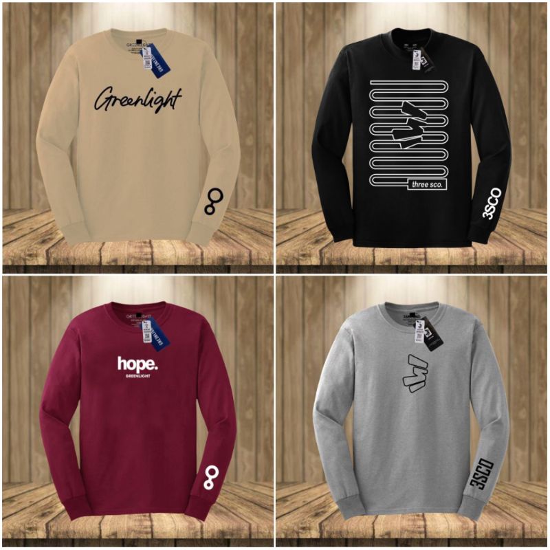 kaos panjang three second/3 second/ 3 secon/ threesecond