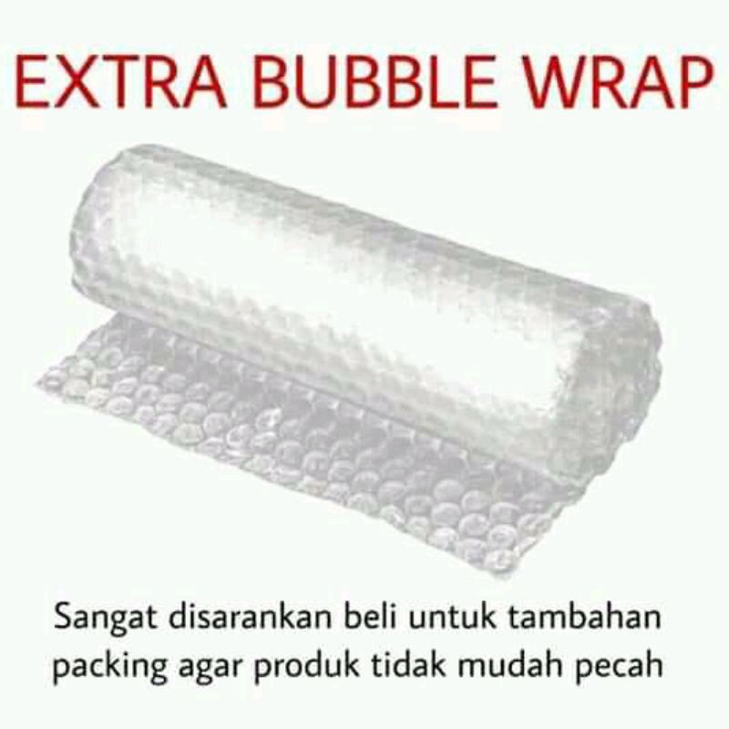 

BUBBLE BUBLE WARP EXTRA TAMBAHAN UNTUK PACKING PECAH BELAH