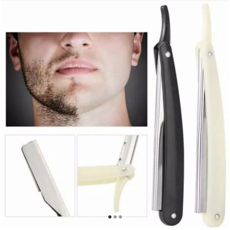Razor Pisau Cukur Lipat Razor Barbershop Pangkas Rambut