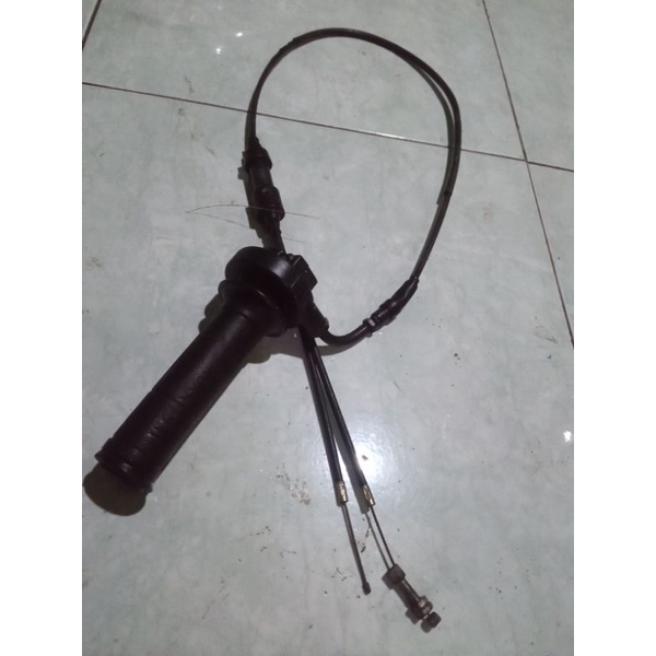 kabel gas set rumah gas holder kanan gl pro ori copotan