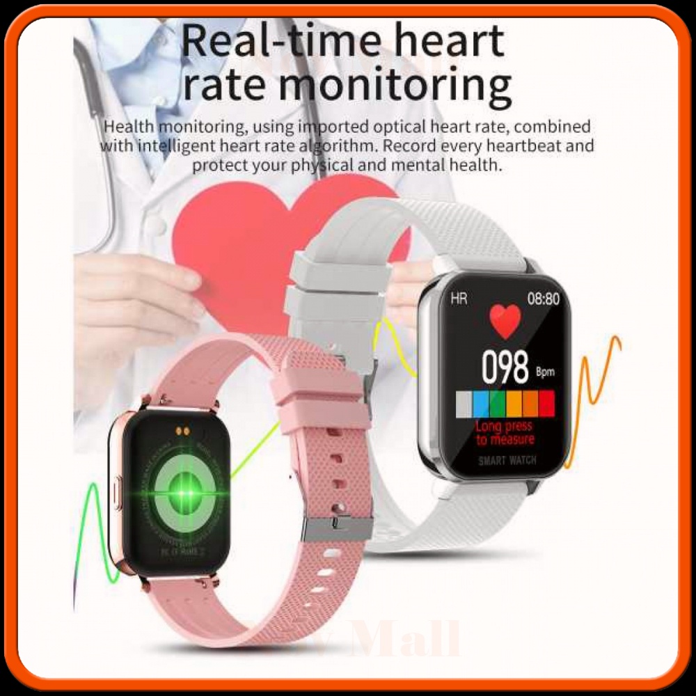 SKMEI Smartwatch Heart Rate Blood Oxygen Stainless Steel - MT28S