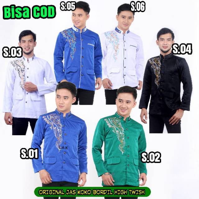 Sumilirstore New arrival Jasko jas koko putih bordil batik/ termurah /ready jumbo / S M L XL X /