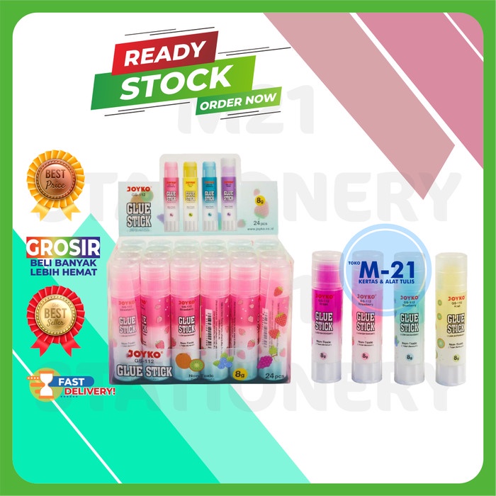 

LEM KERTAS STICK JOYKO GS112