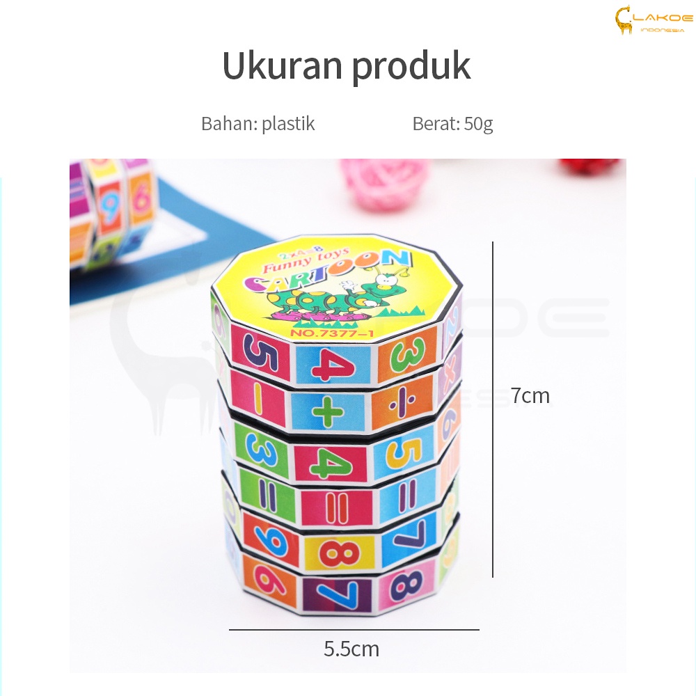 Mainan Edukasi Anak Rubik Kubus digital