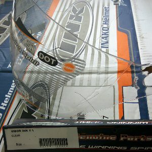 Kaca Helm INK T1 Original Bagus