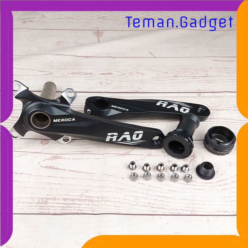 TG - HBF MEROCA Crank Set Sepeda Ultralight Arm IXF - RA0