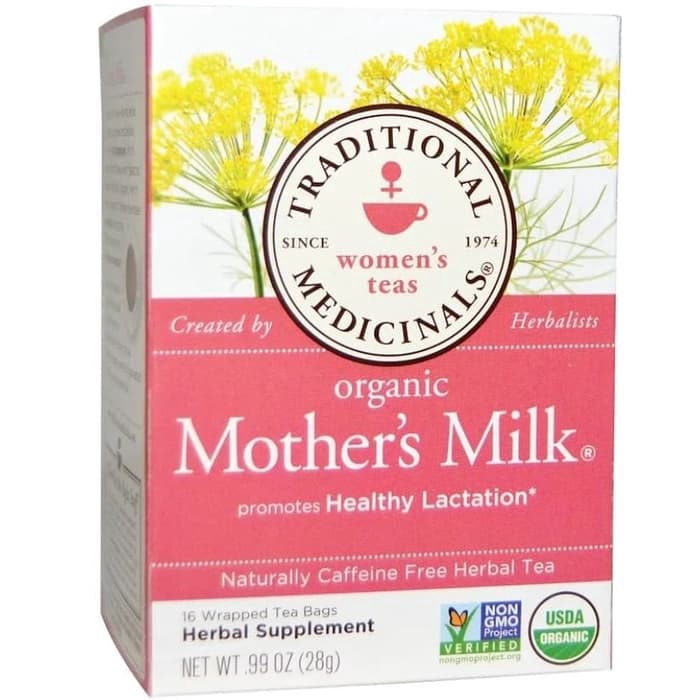 

Traditional Medicinals Mothers Milk 16 Tea Bags Ibu Menyusui No Kafein
